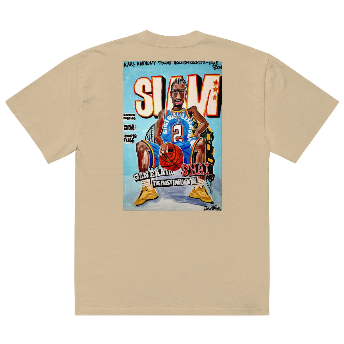 Oversized faded t-shirt Shai