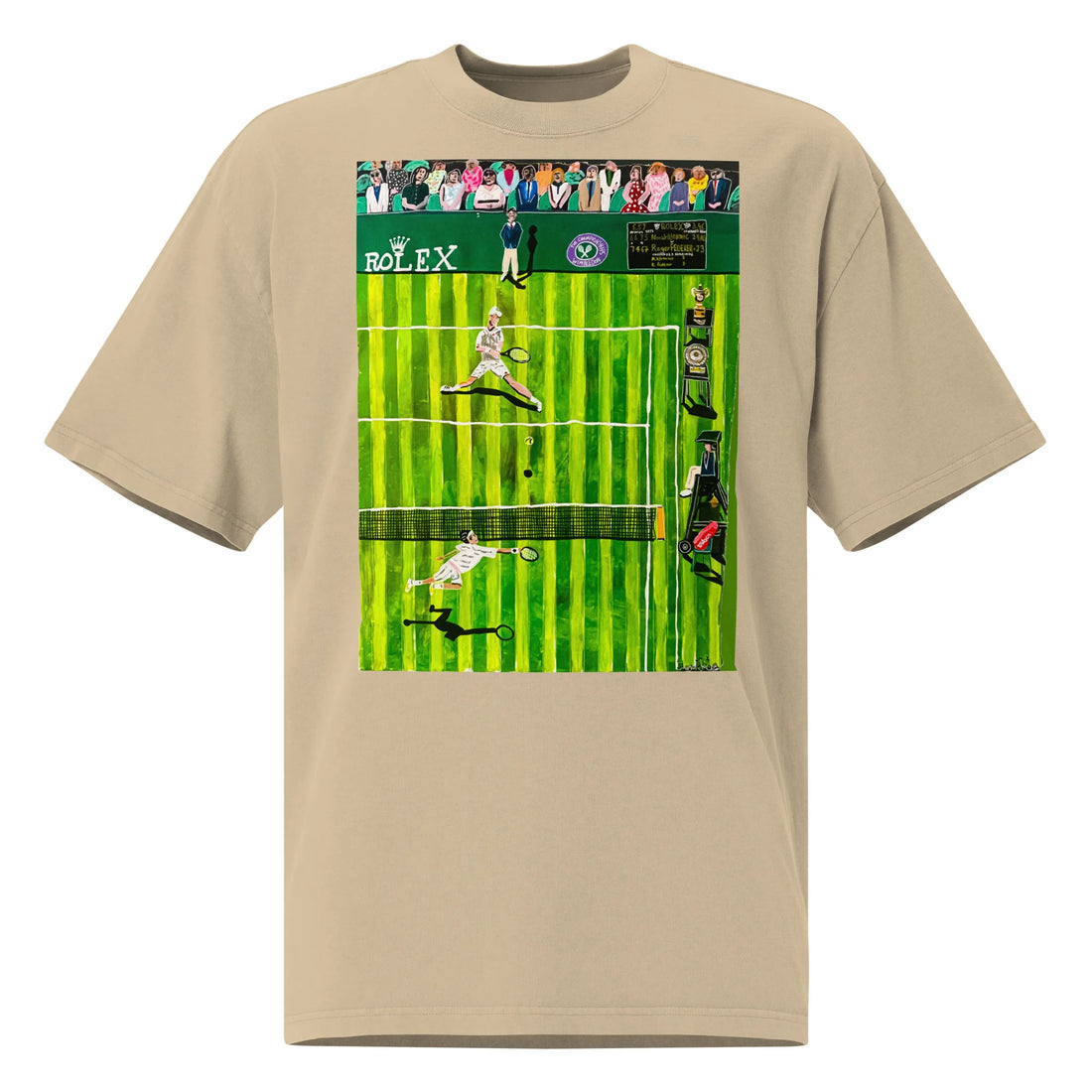 Oversized faded T-SHIRT TEE