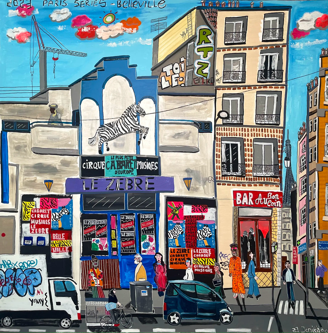 Le Zebre - Boulevard de Belleville