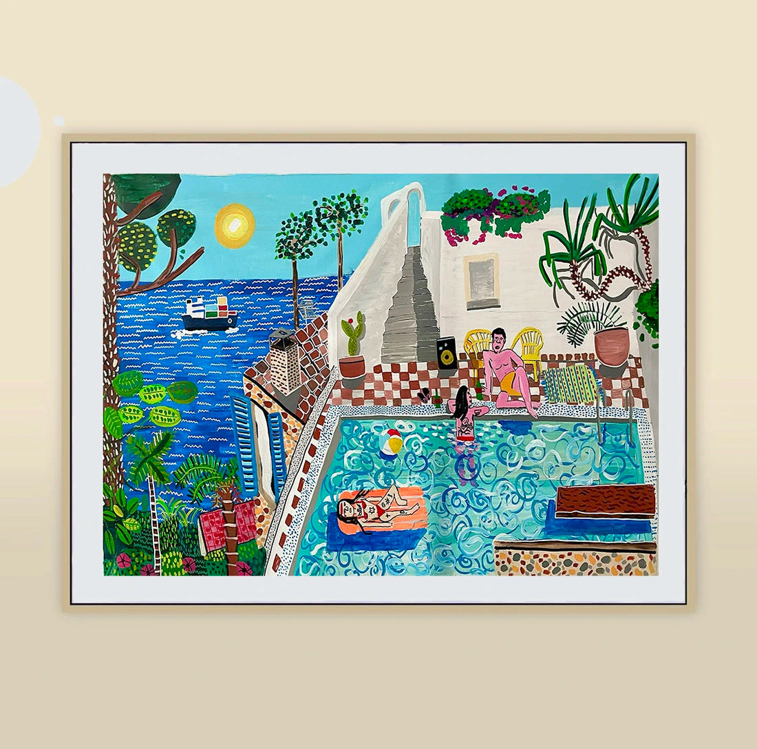 Artwork Piscine Life