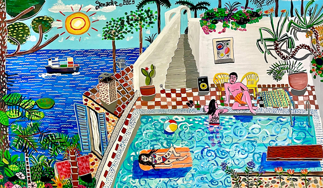 Artwork Piscine Life