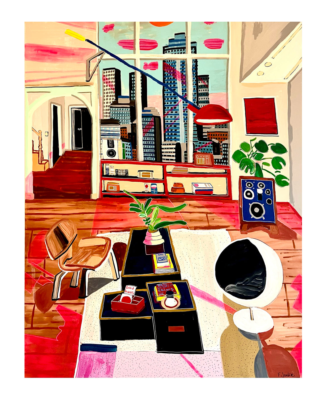 Living Room and San Francisco