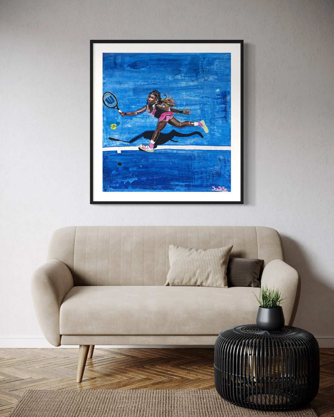 Artwork Serena Blue