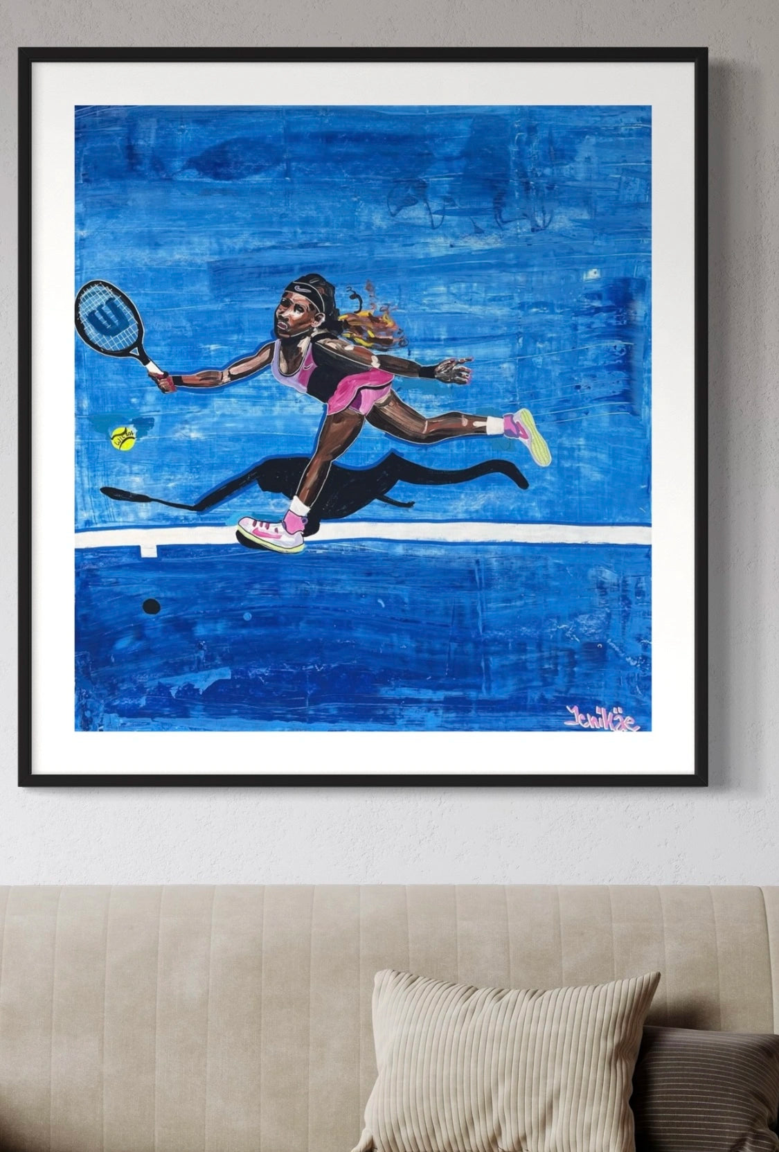 Artwork Serena Blue