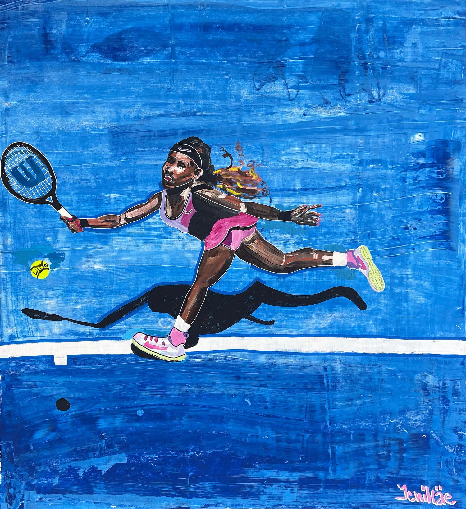 Artwork Serena Blue