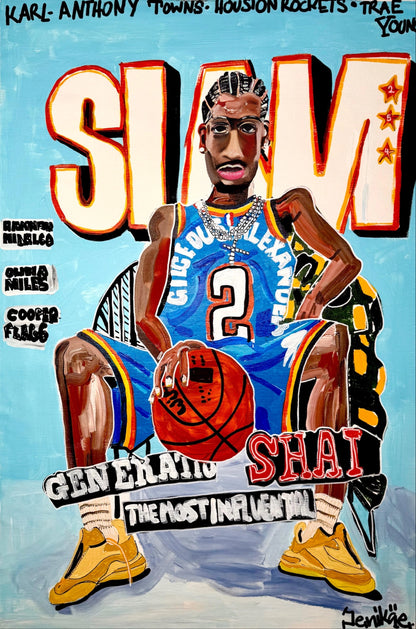 Shai On Slam Cover