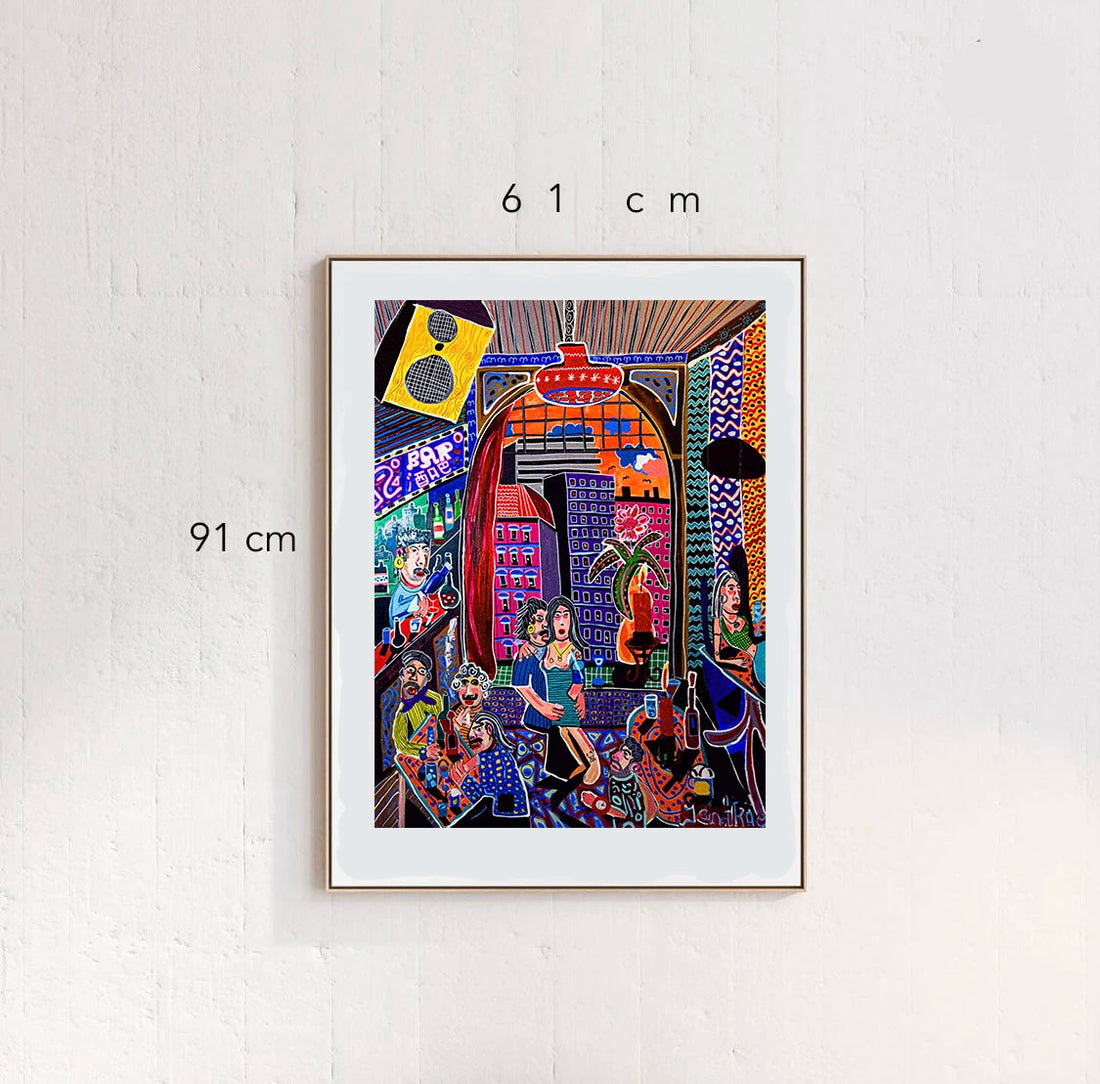 Artwork Bar Somewhere Party