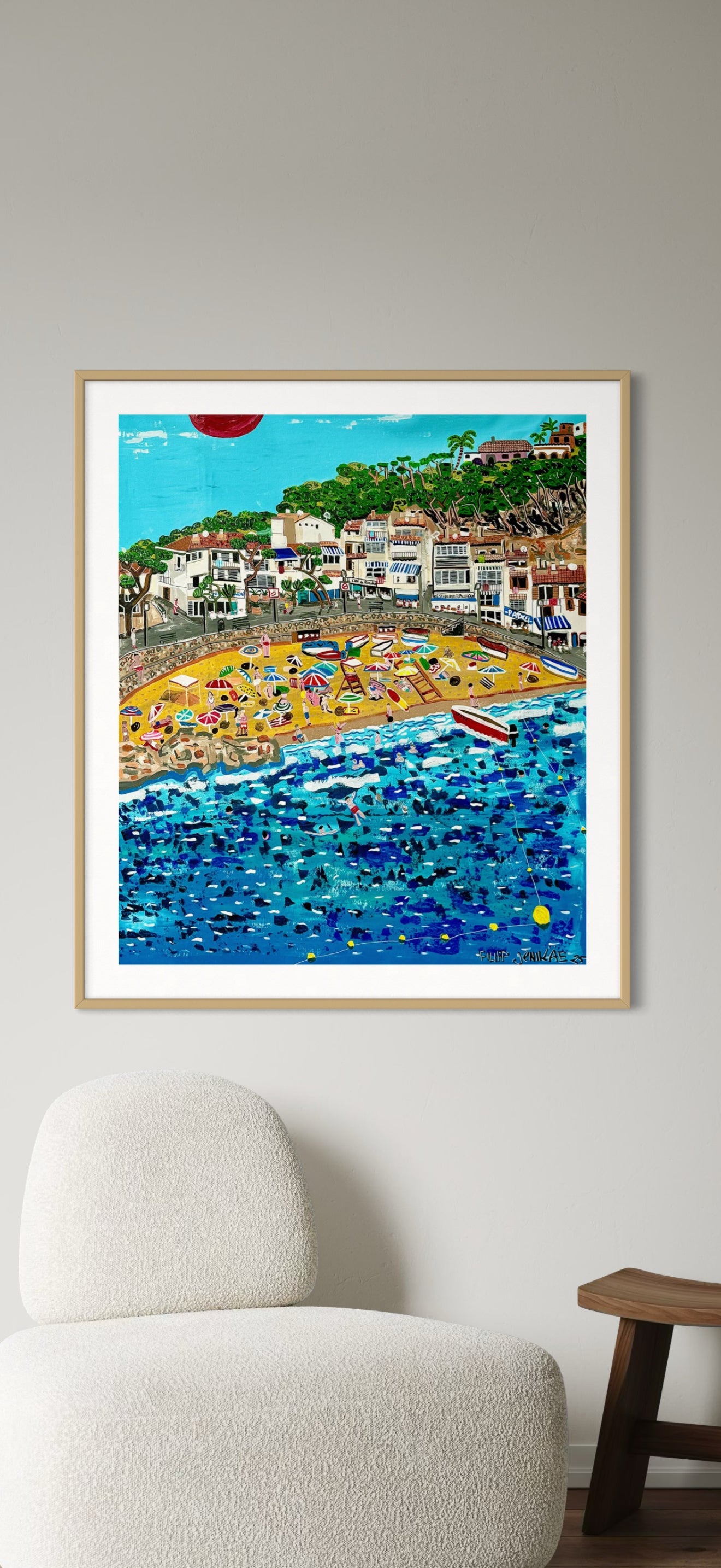 Artwork Catalunya Costa Brava Tamariu