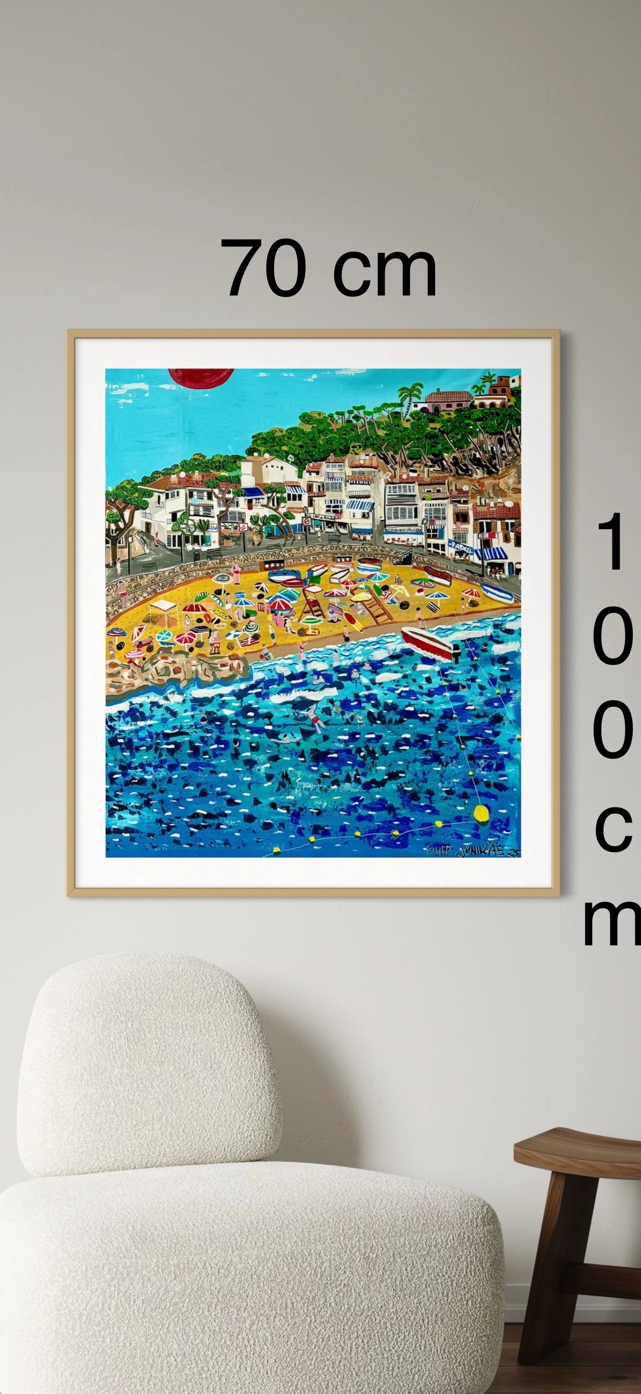 Artwork Catalunya Costa Brava Tamariu