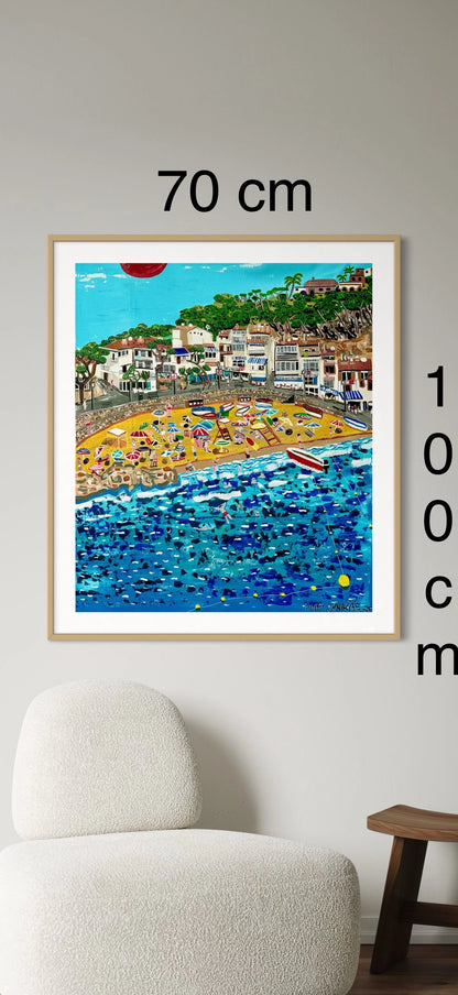 Artwork Catalunya Costa Brava Tamariu
