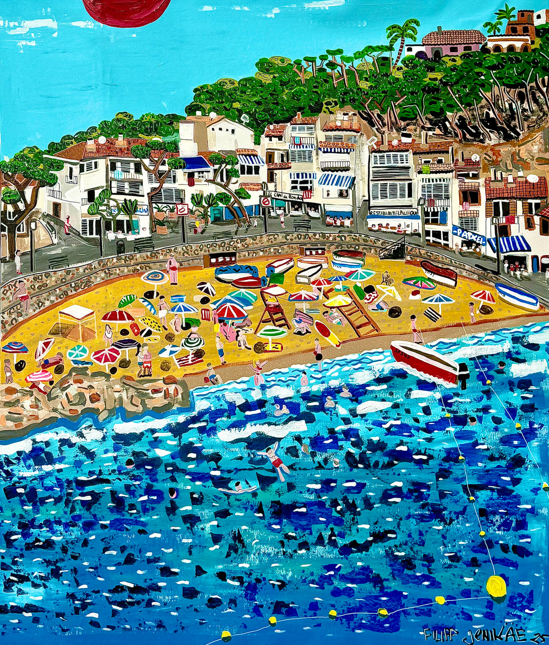 Artwork Catalunya Costa Brava Tamariu